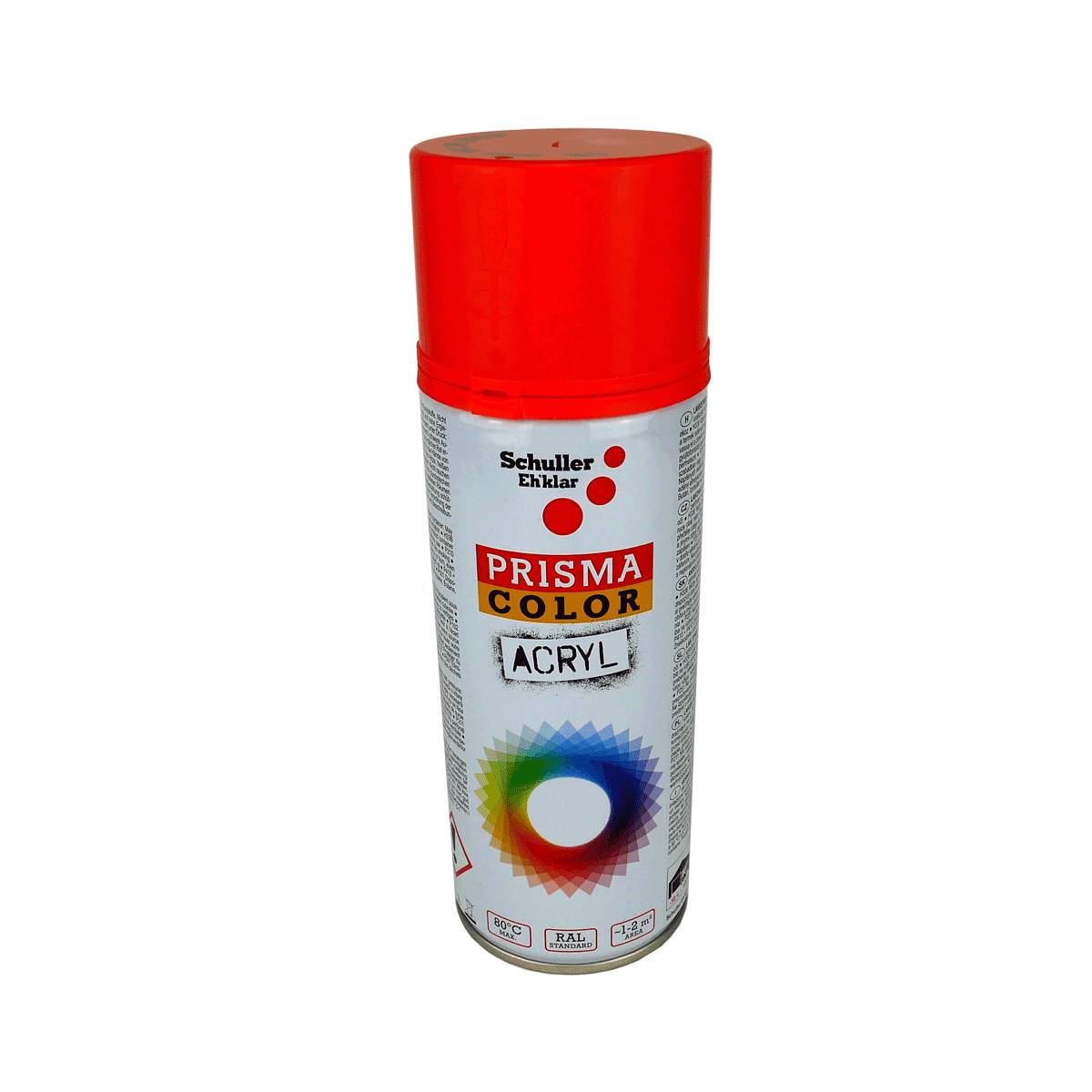 Schuller PRISMA COLOR RAL ACRYL Lackspray RAL 2004 - Reinorange
