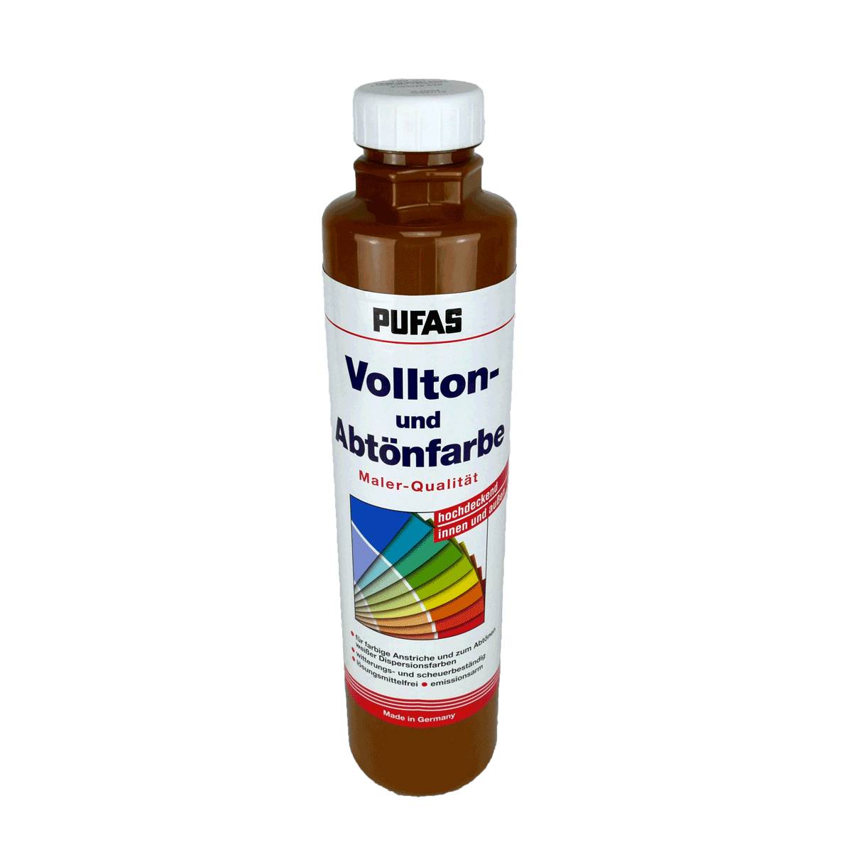 PUFAS Vollton- und Abtönfarbe 750 ml 526 zigarre