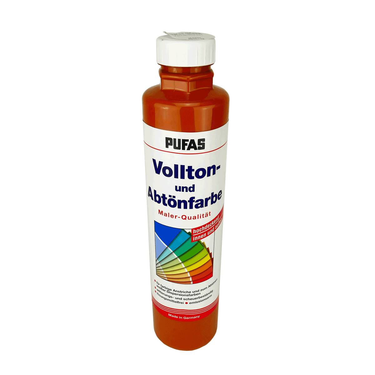 PUFAS Vollton- und Abtönfarbe 750 ml 521 terrakotta