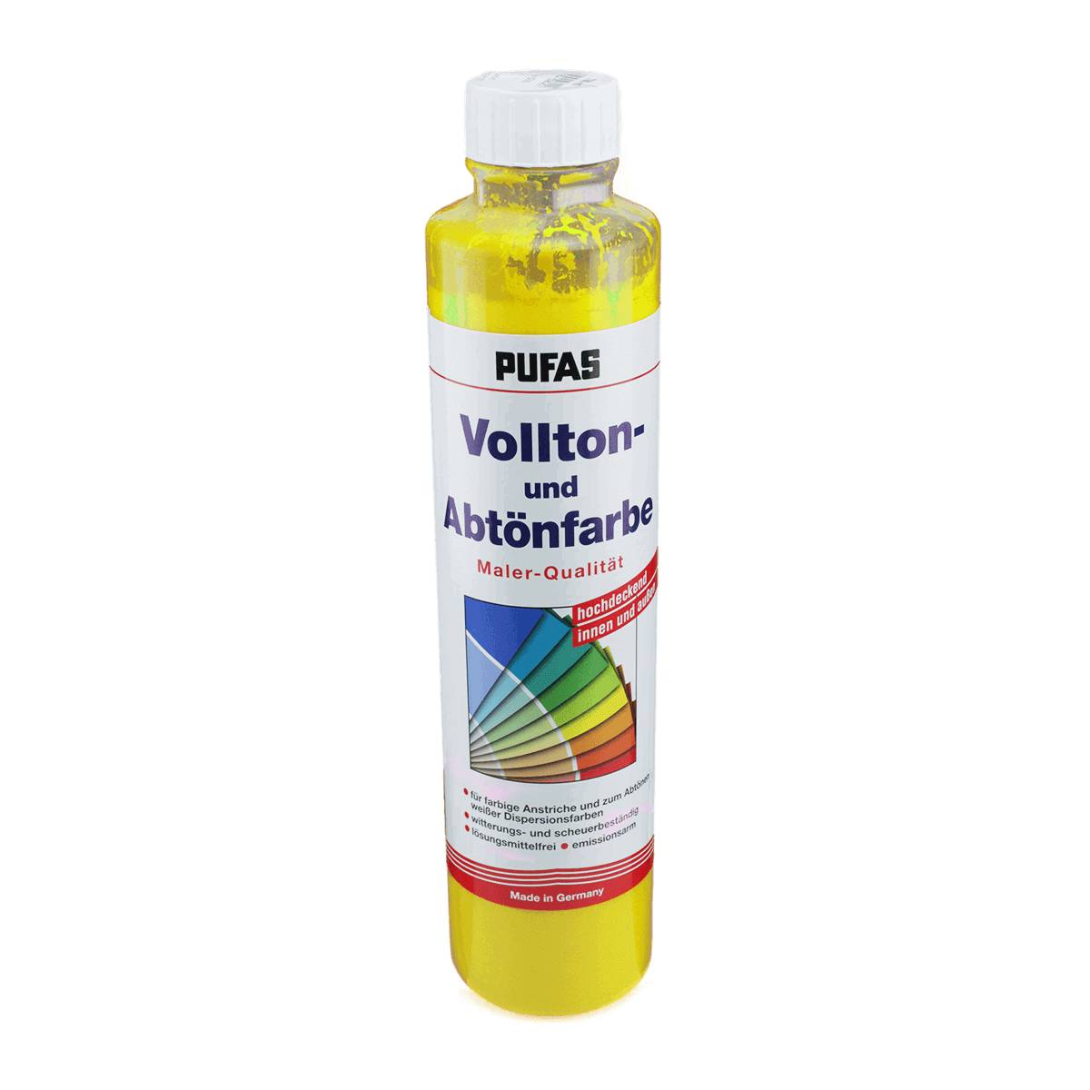 PUFAS Vollton- und Abtönfarbe 750 ml 512 konstantgelb