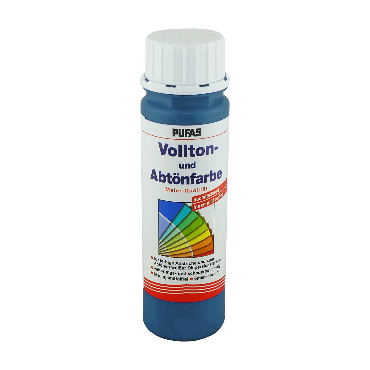 PUFAS Vollton- und Abtönfarbe 250 ml 555 mattblau