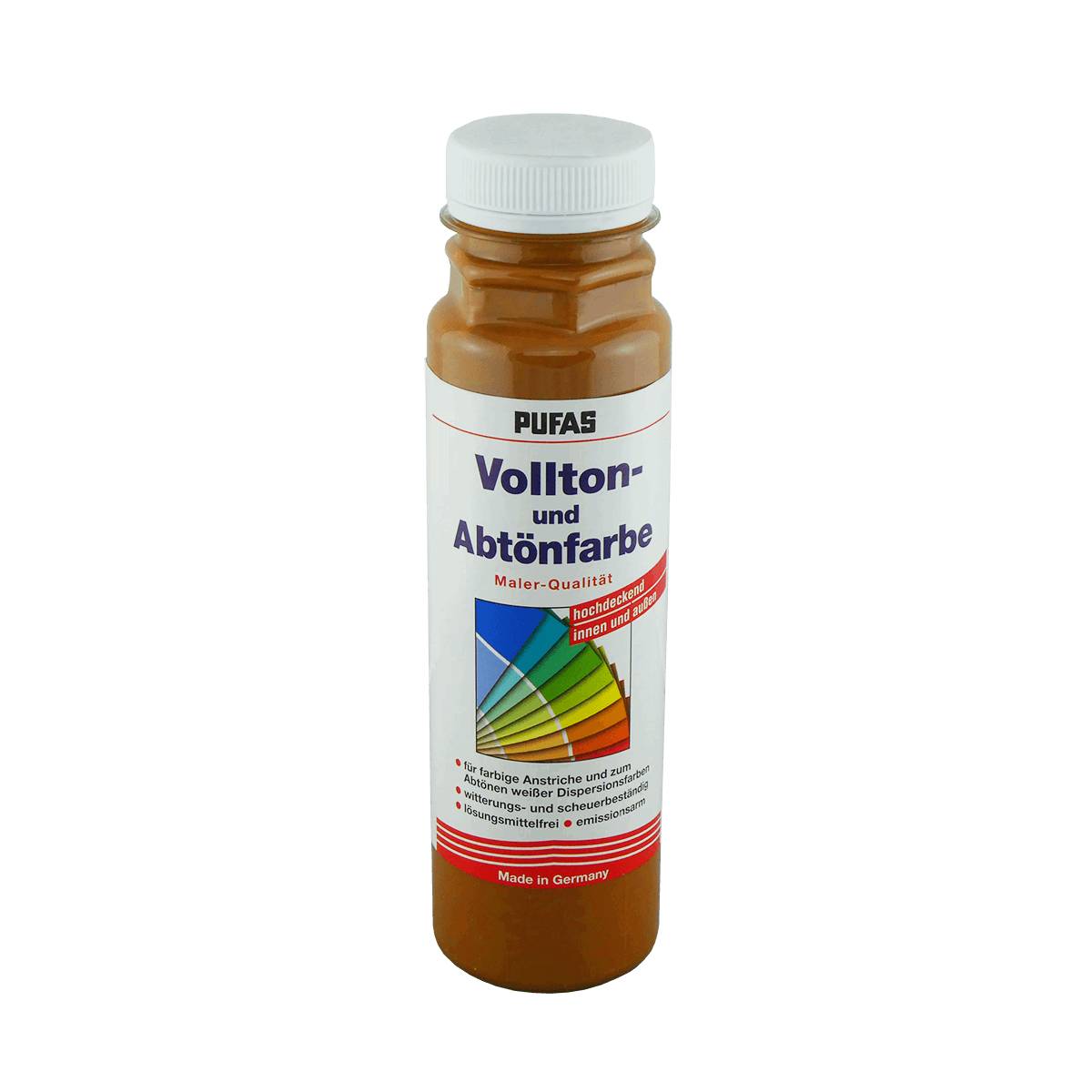 PUFAS Vollton- und Abtönfarbe 250 ml 526 zigarre
