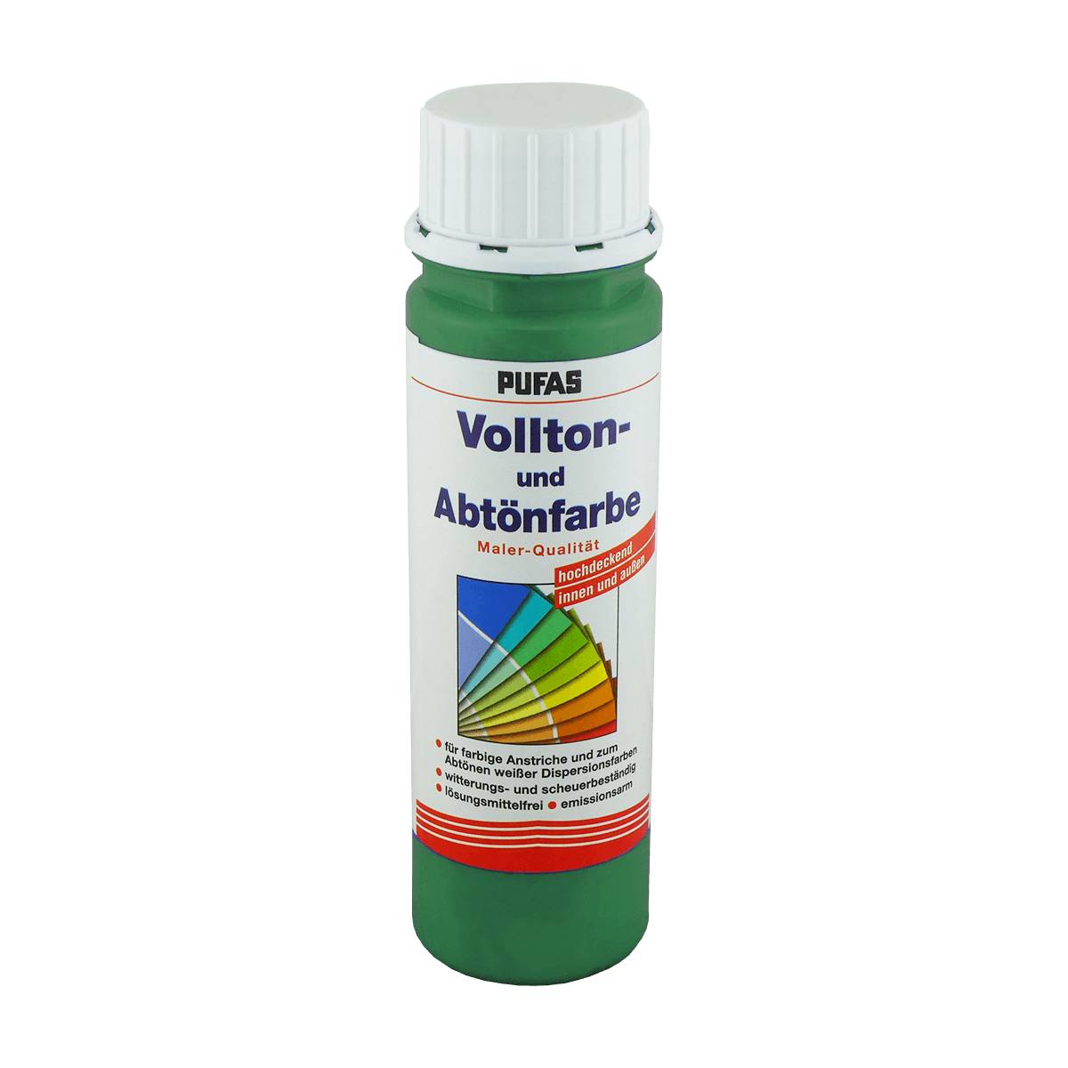 PUFAS Vollton- und Abtönfarbe 250 ml 509 chromoxidGrün