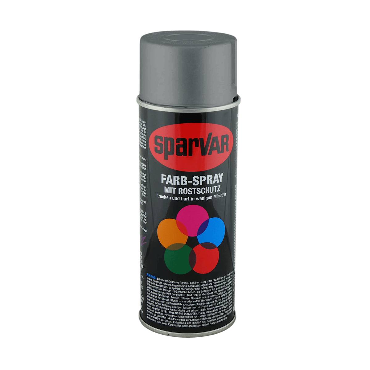 Sparvar Farb-Spray mit Rostschutz RAL 9007 - Graualuminium