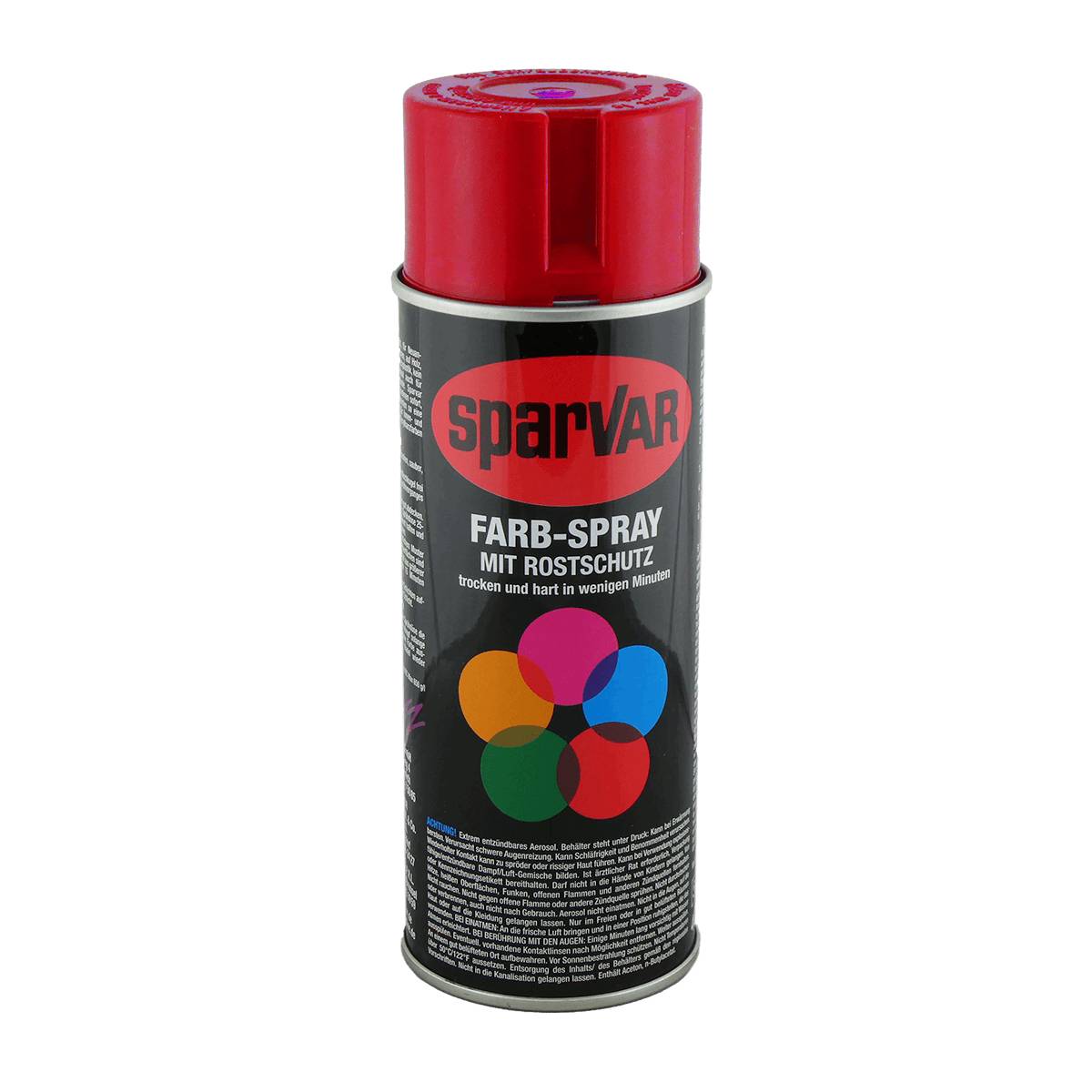 Sparvar Farb-Spray mit Rostschutz RAL 3003 - Rubinrot