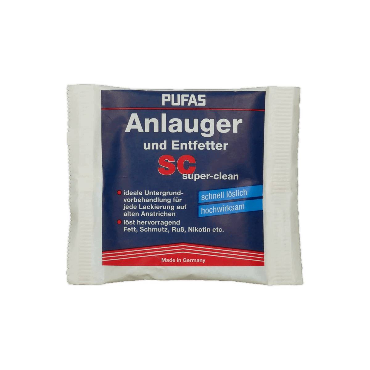PUFAS Spezialreinigungsmittel Anlauger und Entfetter Pulver 100 g