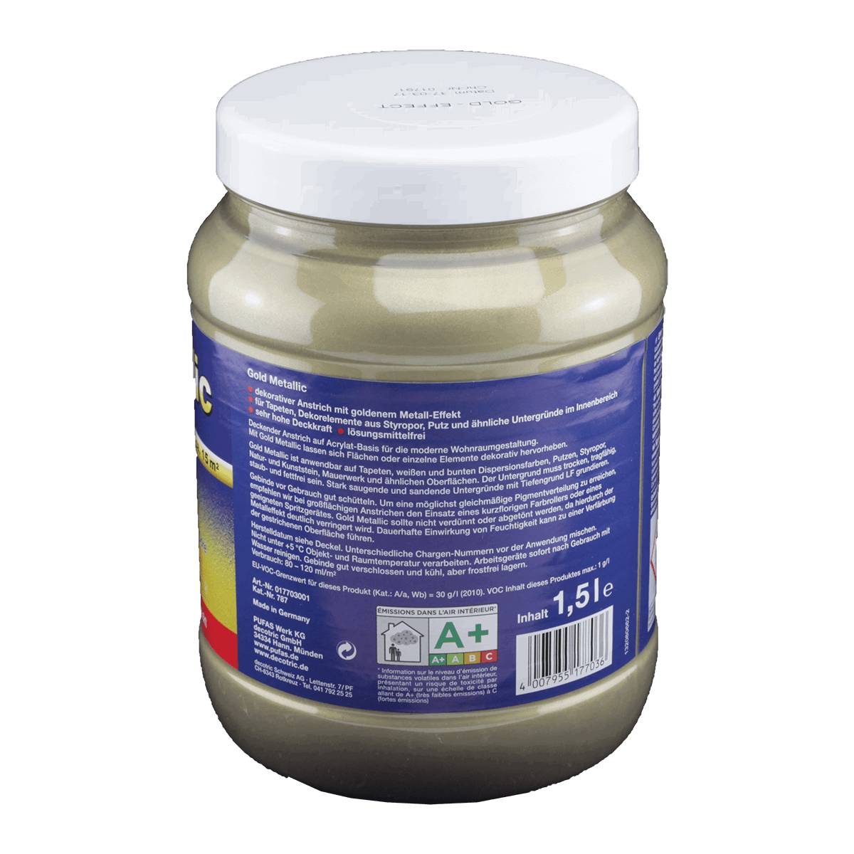 PUFAS Glitzer-Effekt Effektlasur