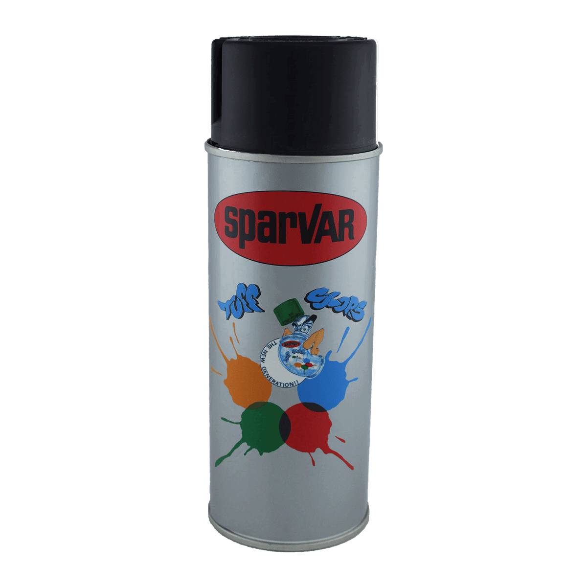 Sparvar Lackspray Graffiti-Art Old-School Schwarz