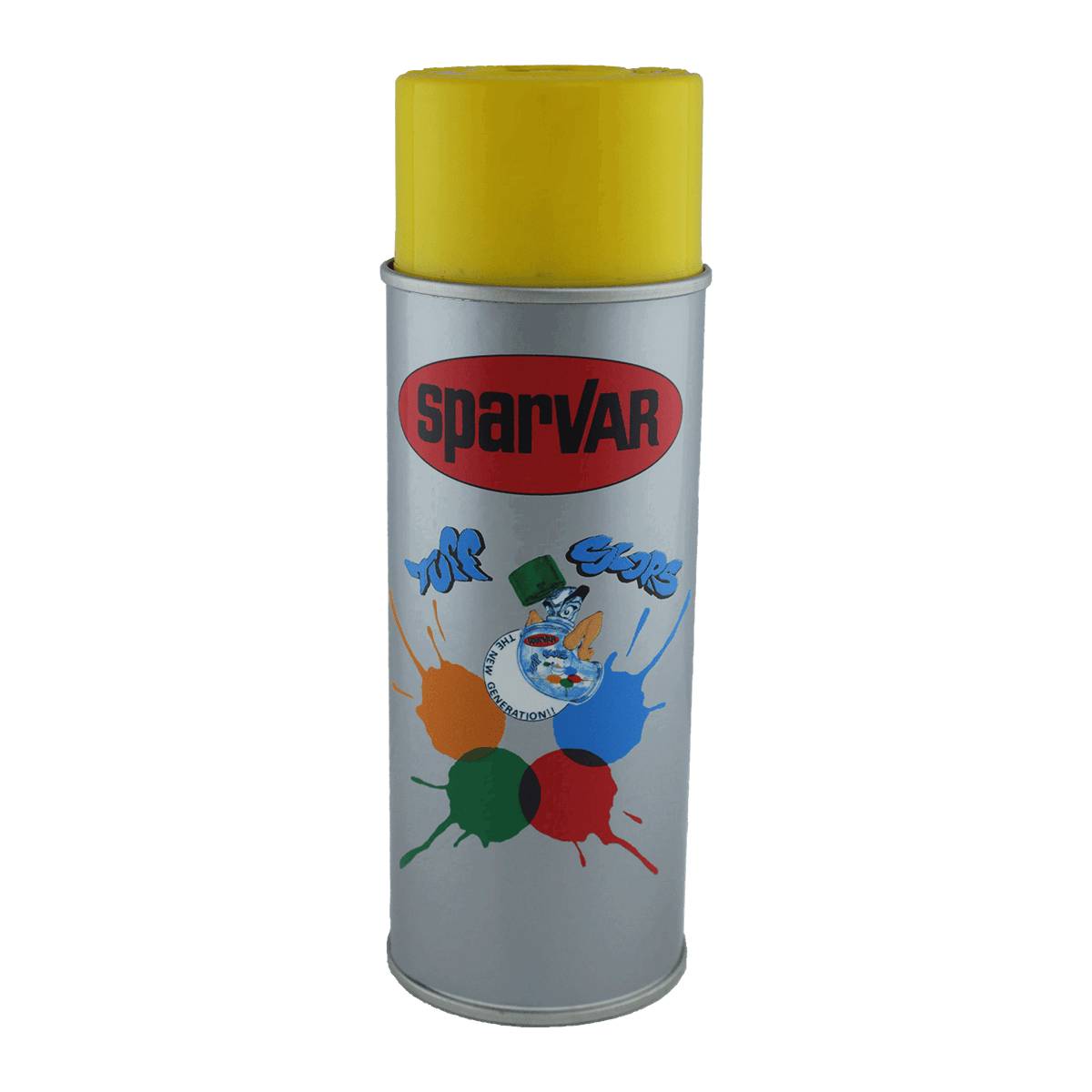 Sparvar Lackspray Graffiti-Art Old-School Gelb