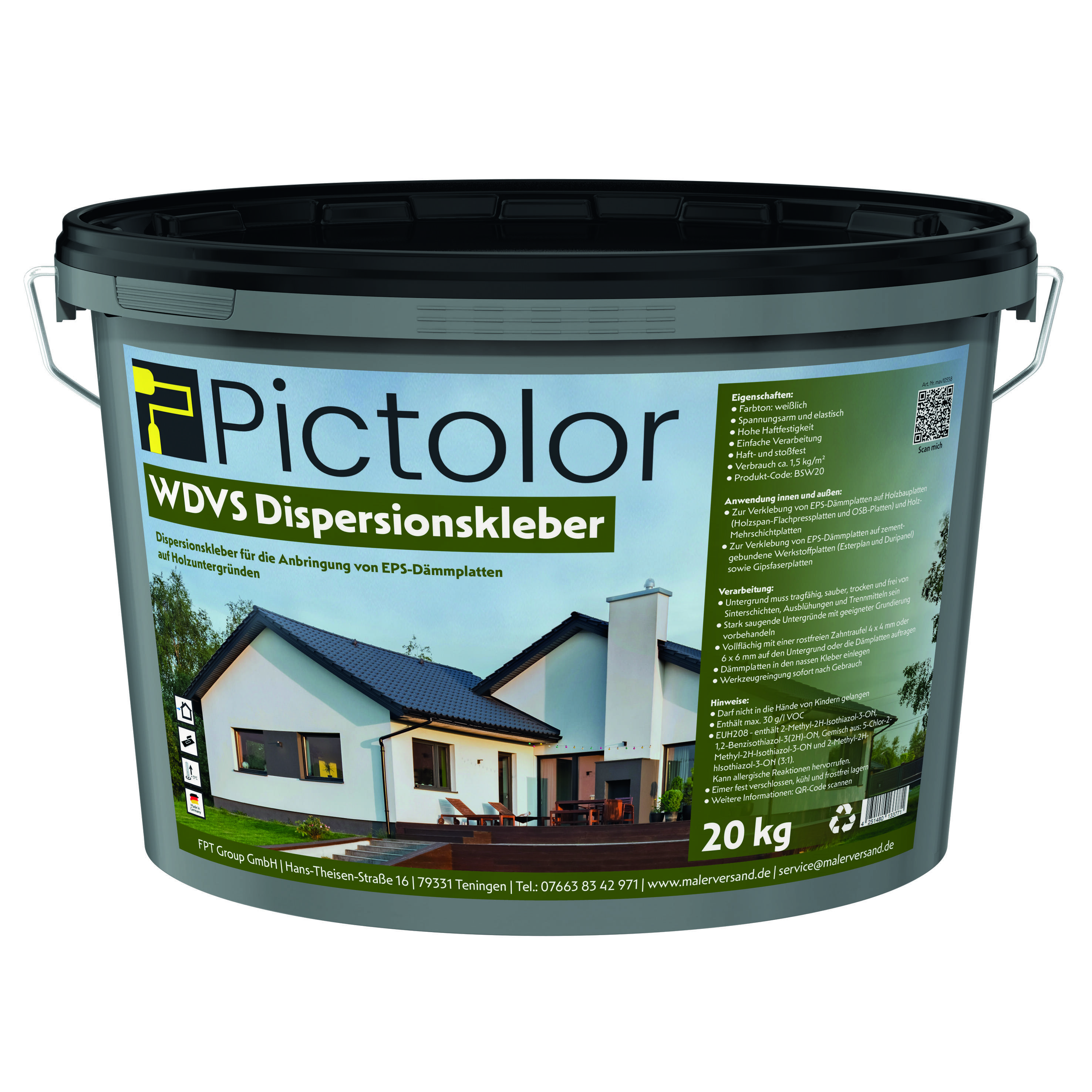 Pictolor@ WDVS Dispersionskleber