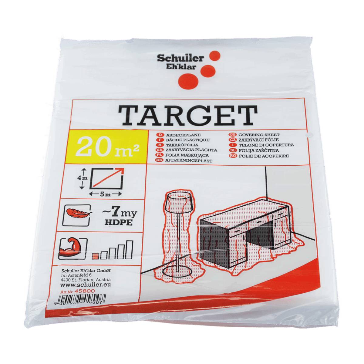 Schuller HDPE Target S7 Abdeckplane