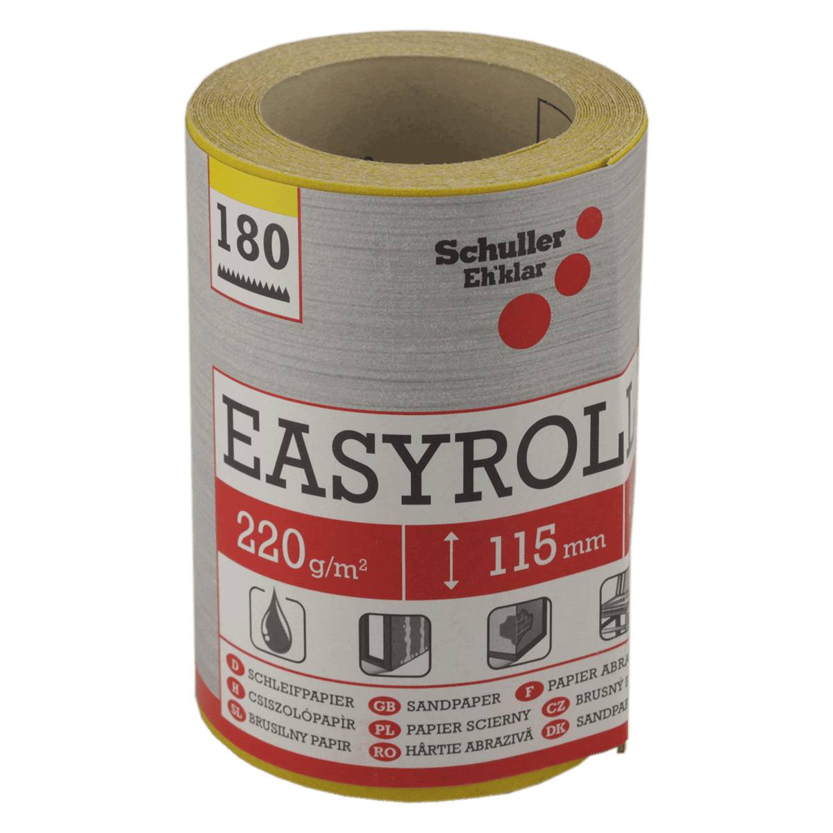 Schuller EASYROLL PRO Bandschleifpapier 180