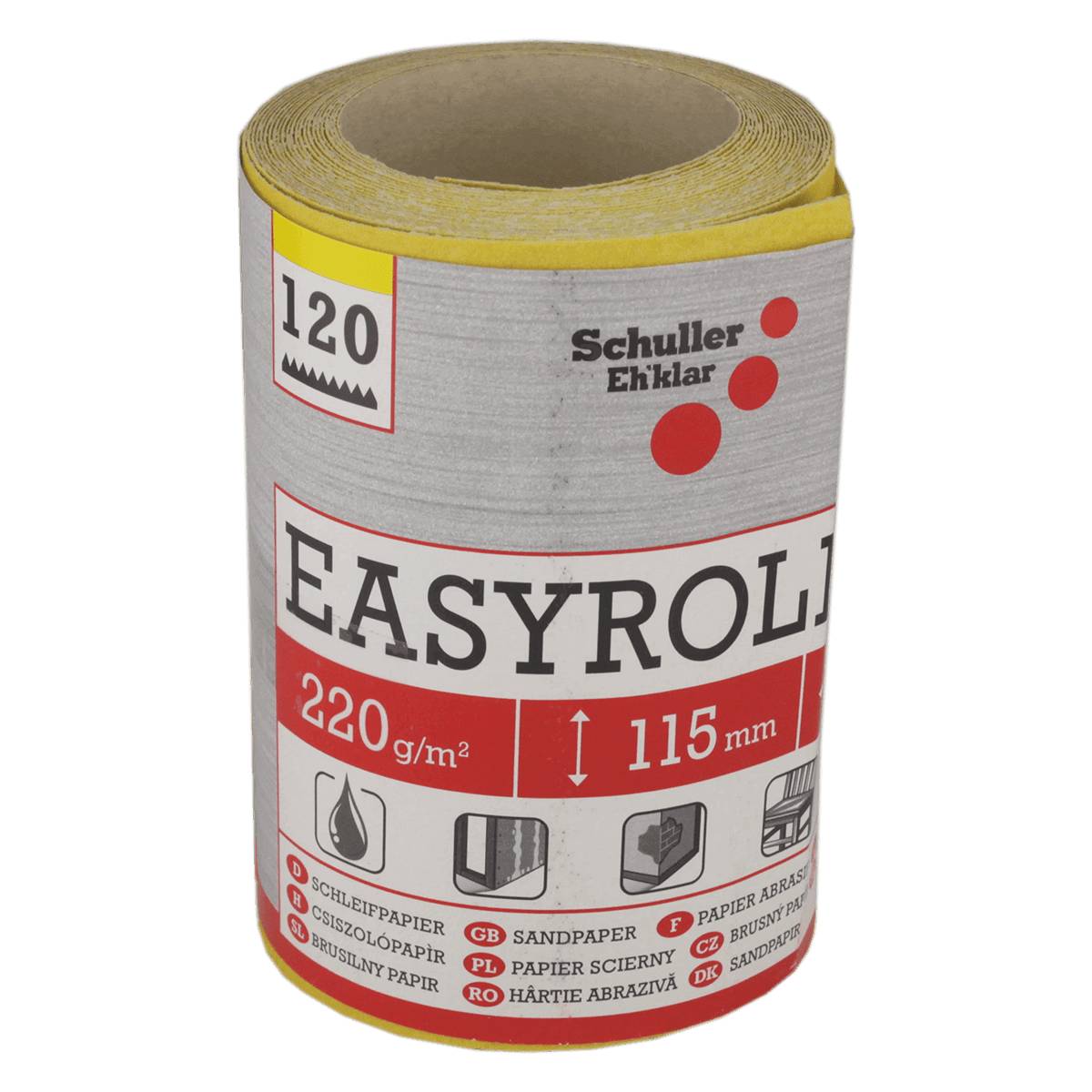 Schuller EASYROLL PRO Bandschleifpapier 120