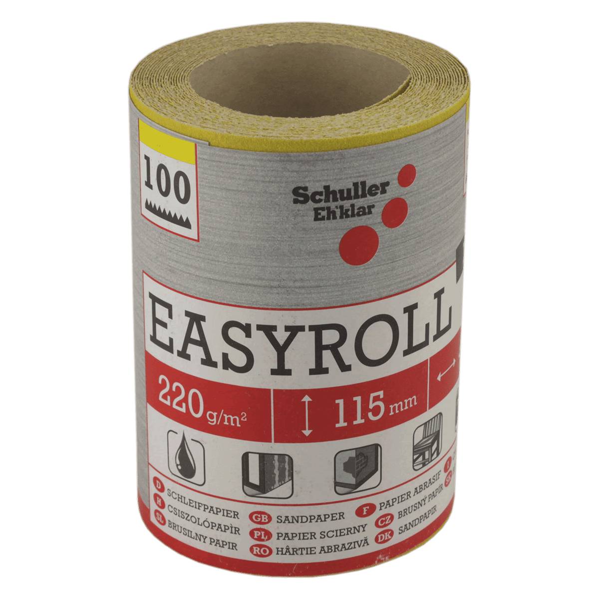 Schuller EASYROLL PRO Bandschleifpapier 100