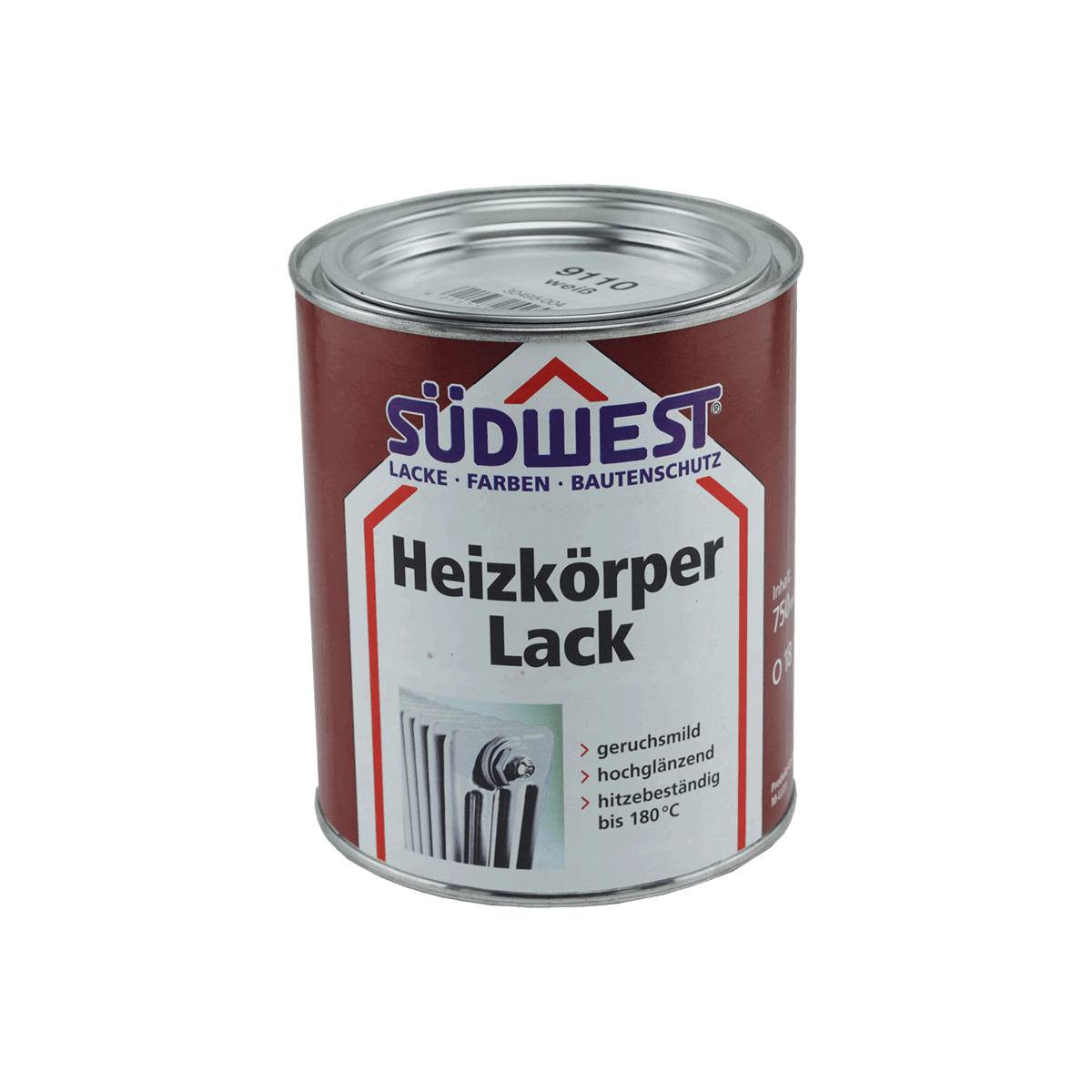 SÜDWEST Heizkörperlack 0,75 Liter