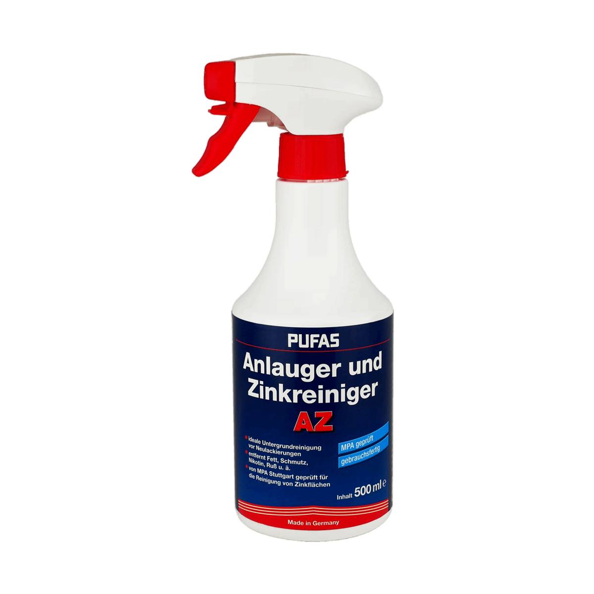 PUFAS Anlauger und Zinkreiniger AZ - Spray Spezialreinigungsmittel
