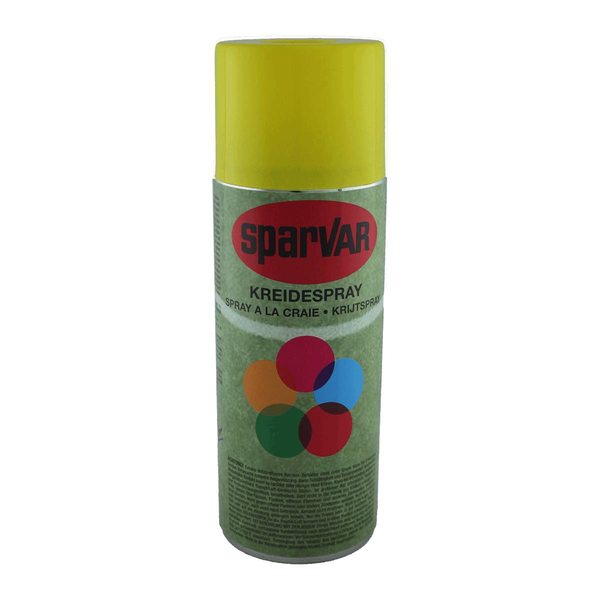 Sparvar Kreidespray Markierspray Gelb