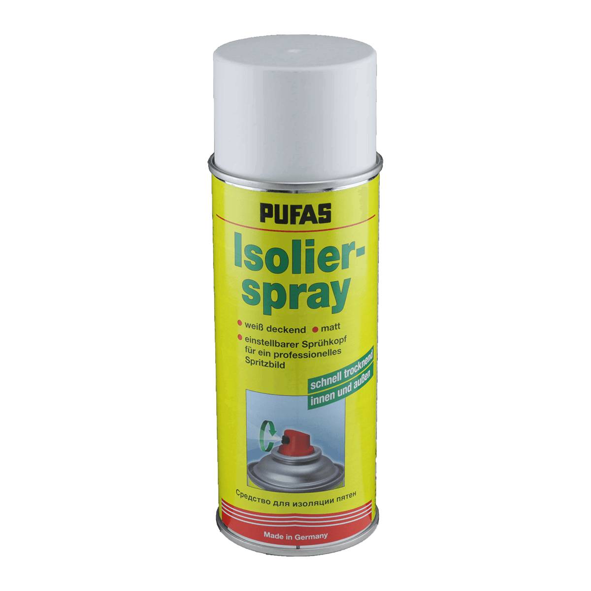 PUFAS Isolierspray weiß