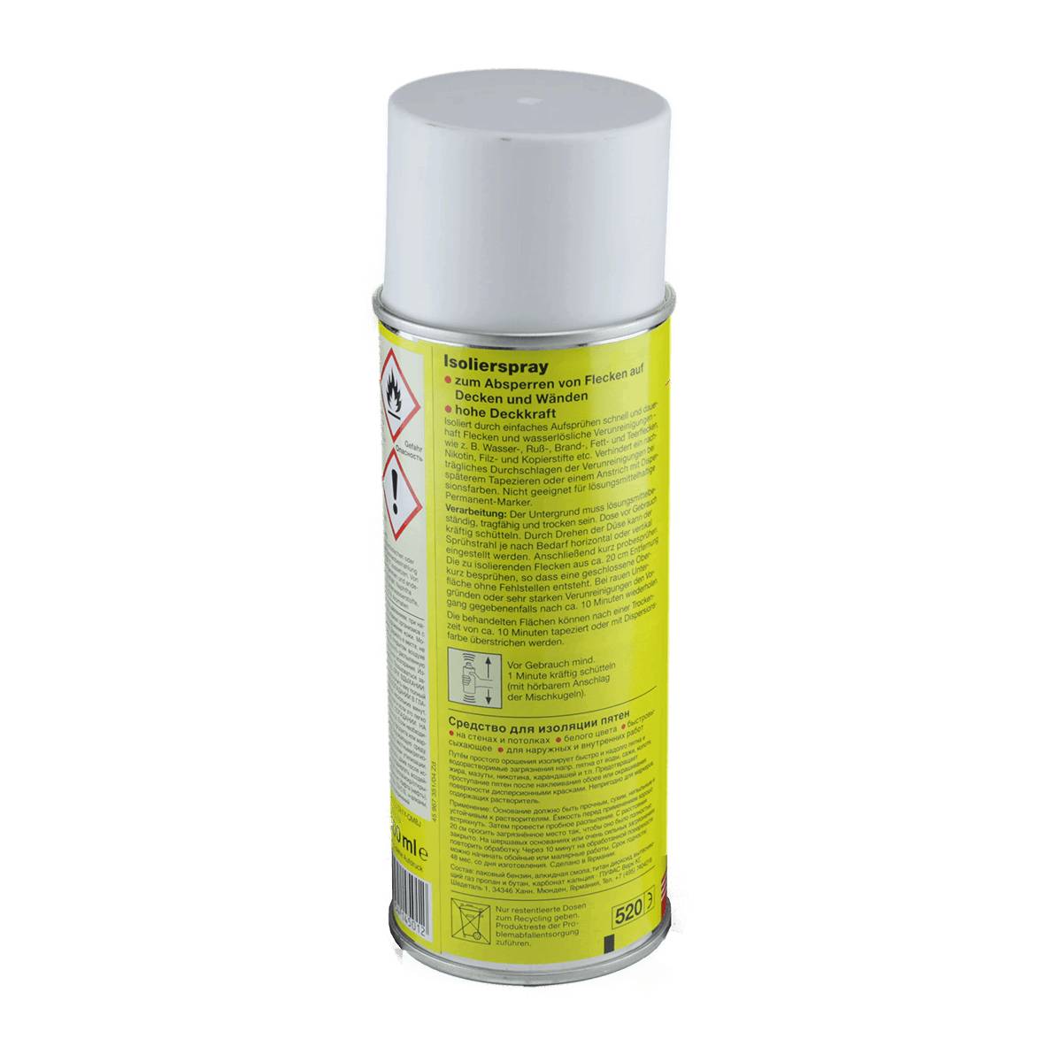 PUFAS Isolierspray weiß