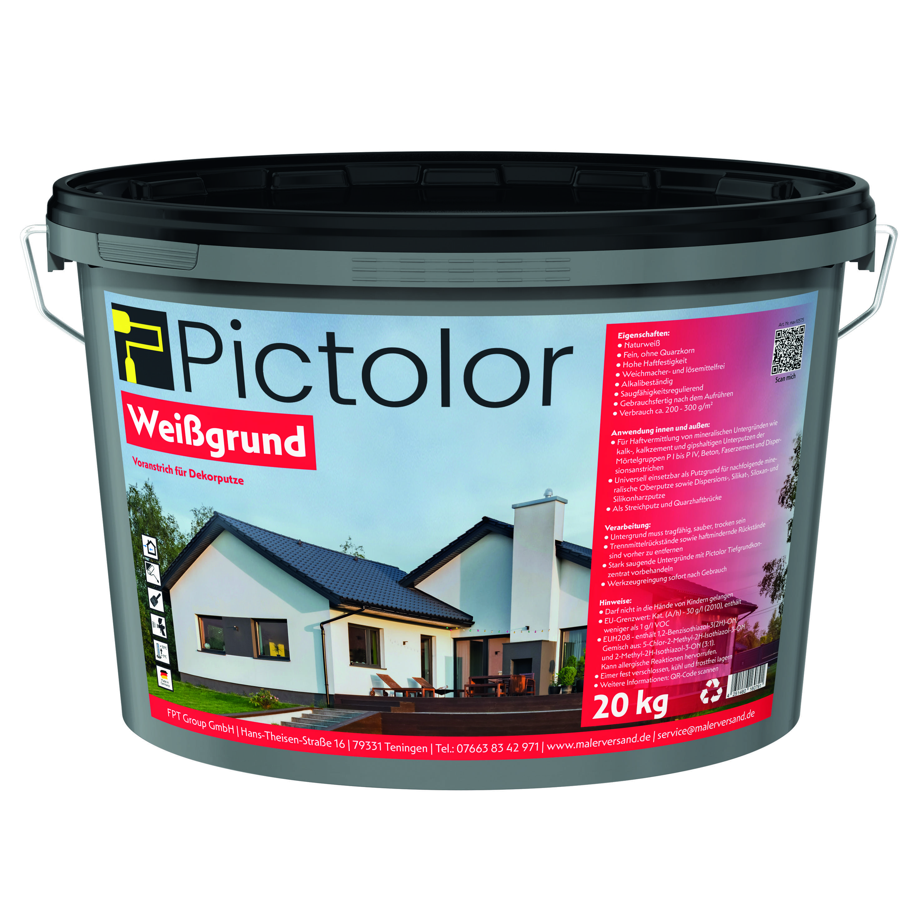 Pictolor@ Weißgrund Voranstrich