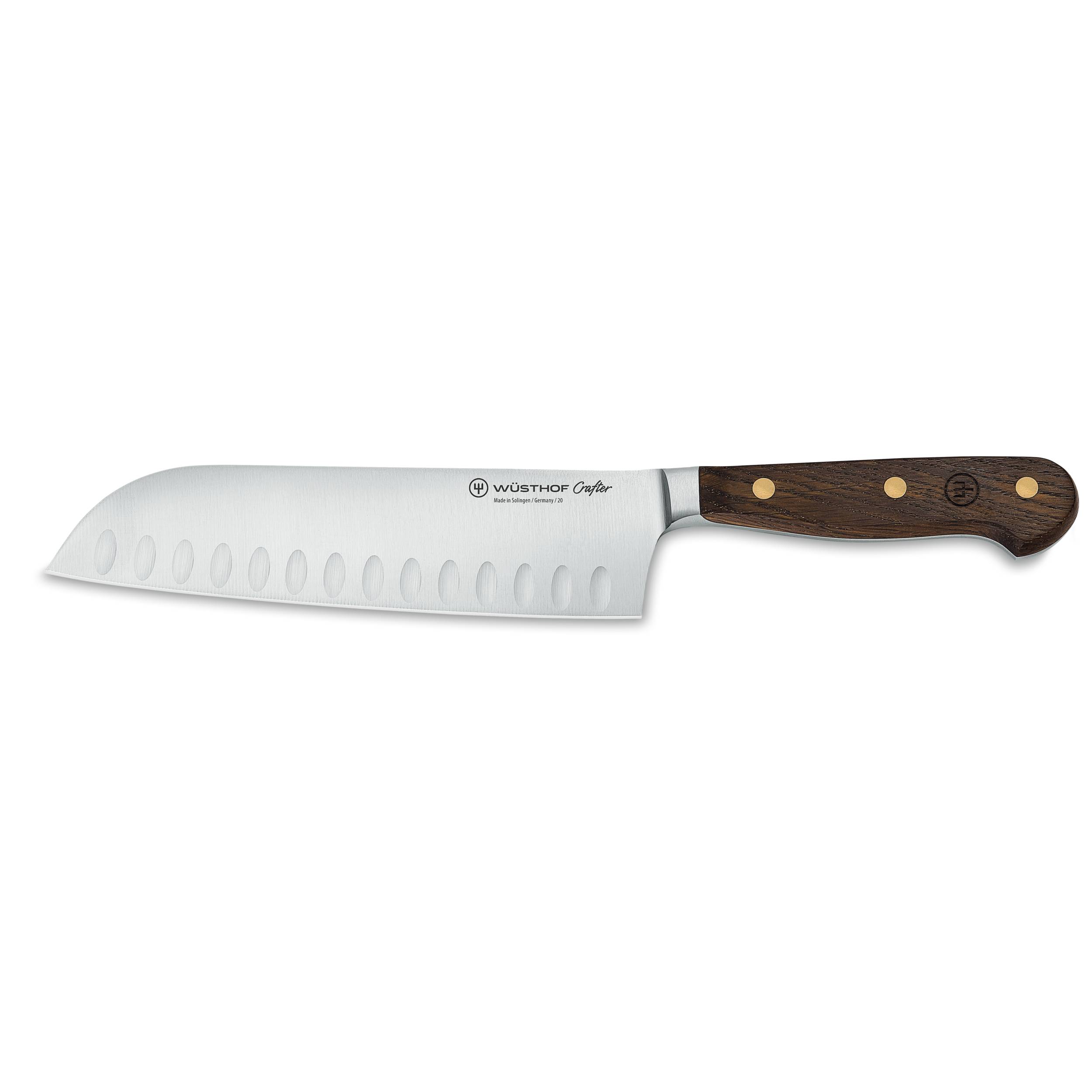 Wüsthof Crafter Santoku 17 cm | mit Kullenschliff