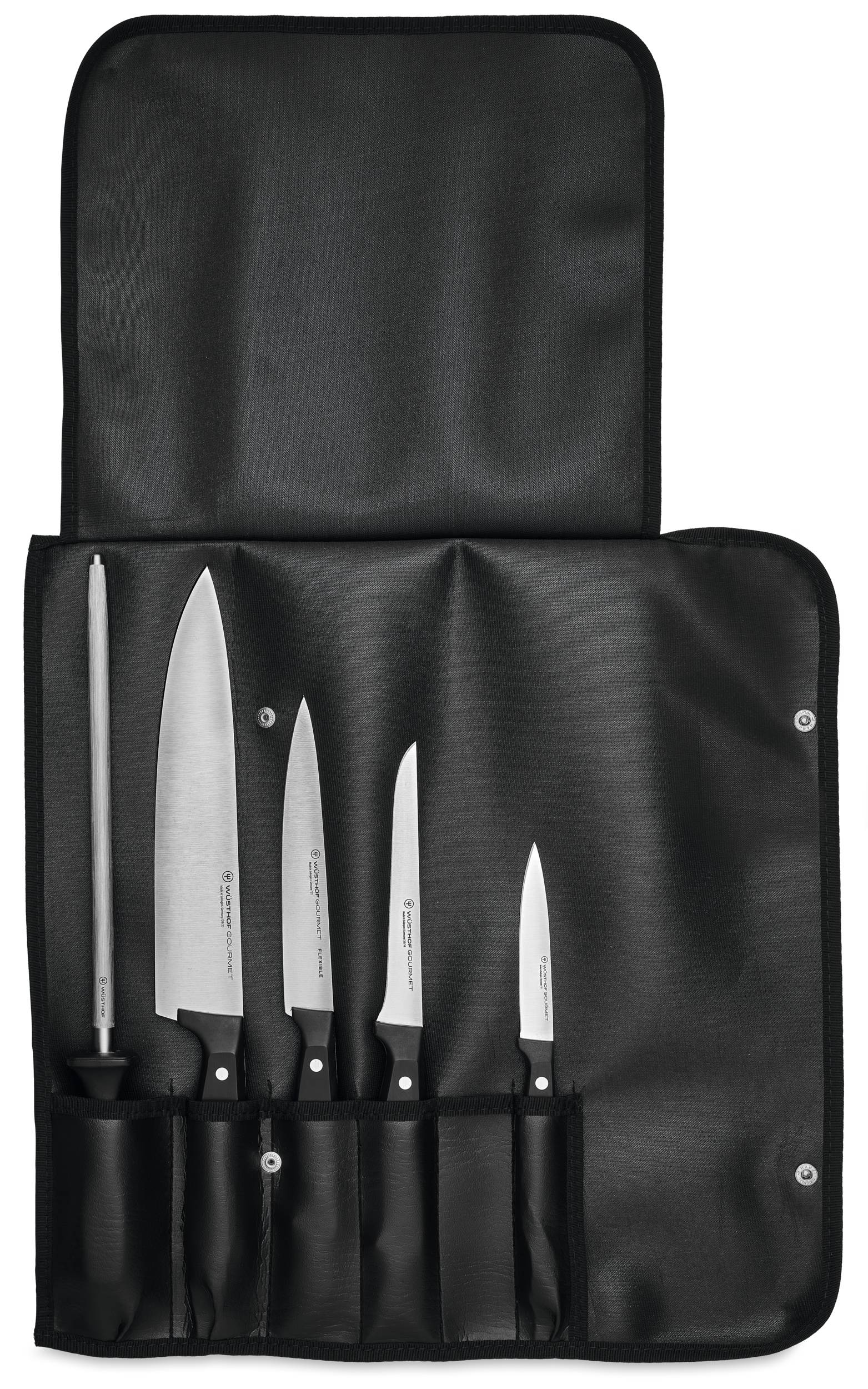 Wüsthof Gourmet Starter Rolltasche mit 5 Artikeln