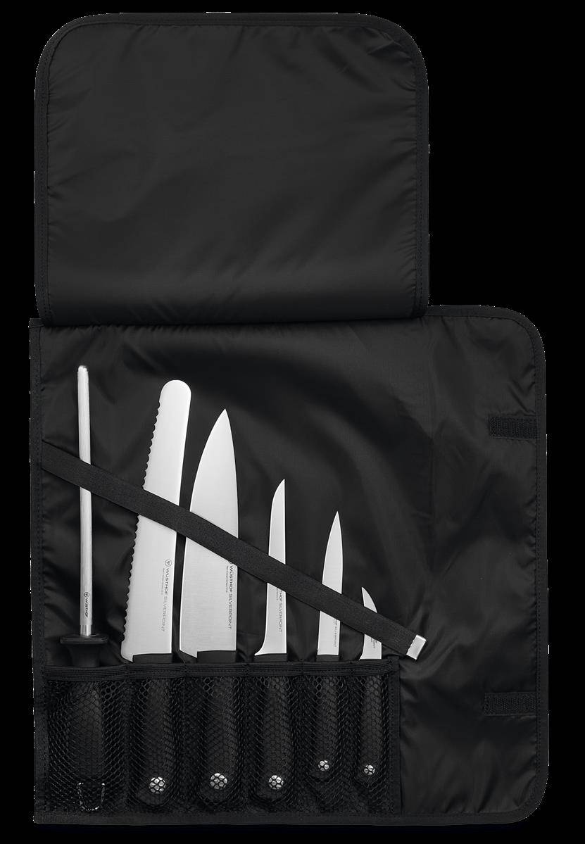 Wüsthof Rolltasche | 6 Steckplätze | Kunstleder mit Nylon