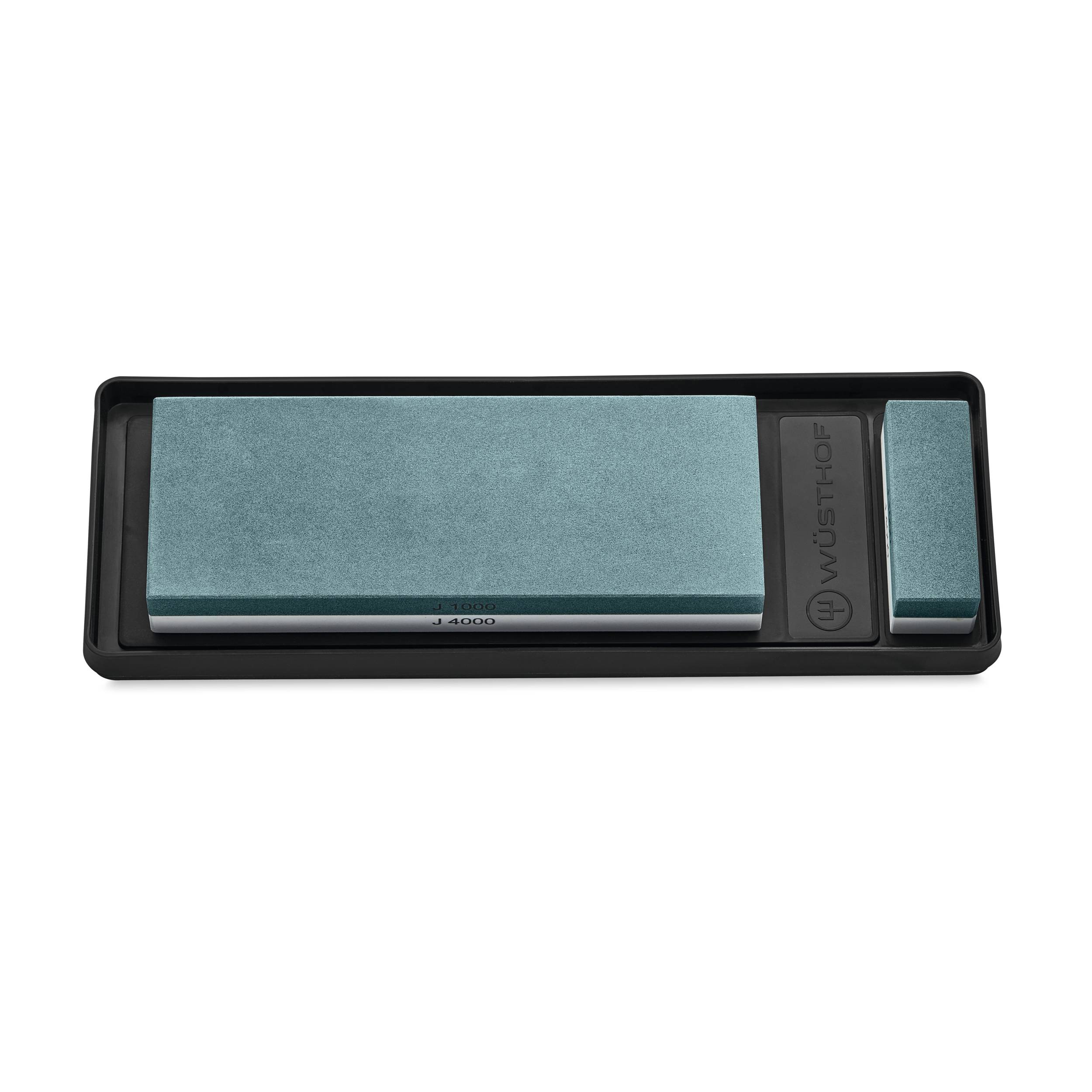 Wüsthof Abziehstein J 1000 / 4000 mit Haltewanne