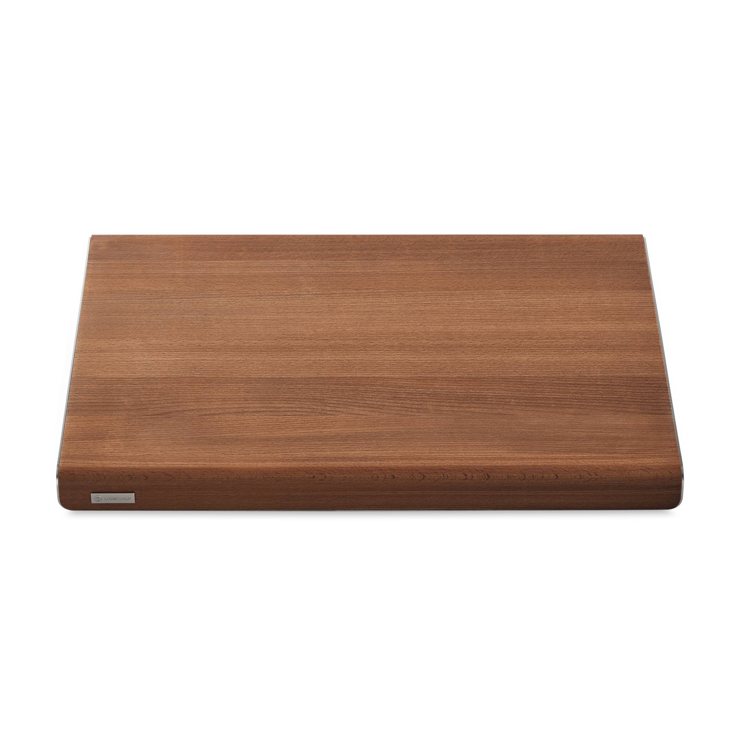 Wüsthof Schneidbrett 50 x 35 x 4 cm | Thermobuche mit Edelstahl