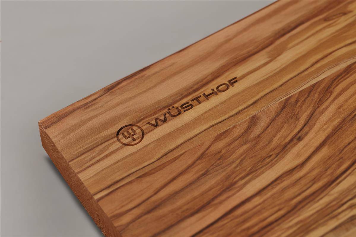 Wüsthof Dune Schneidbrett aus Olivenholz (groß) 45 x 27 x 2 cm