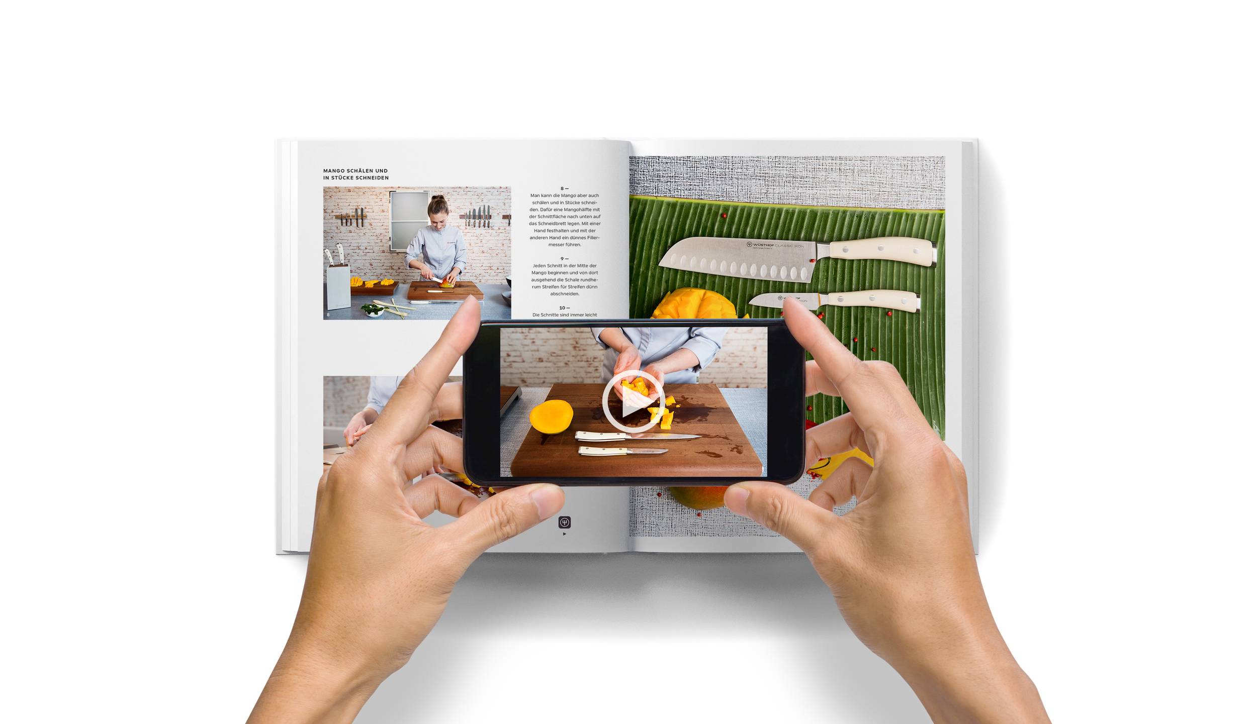 Wüsthof WÜSTHOF Buch und Book App: Messer – die Magie des Schneidens - Deutsche Version