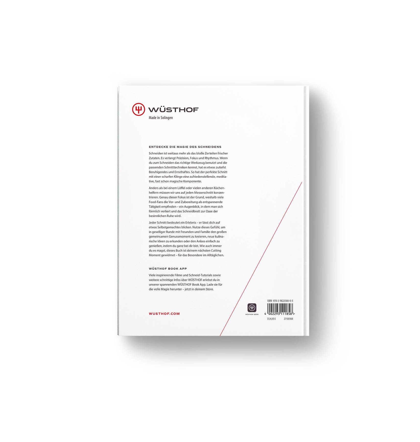 Wüsthof WÜSTHOF Buch und Book App: Messer – die Magie des Schneidens - Deutsche Version