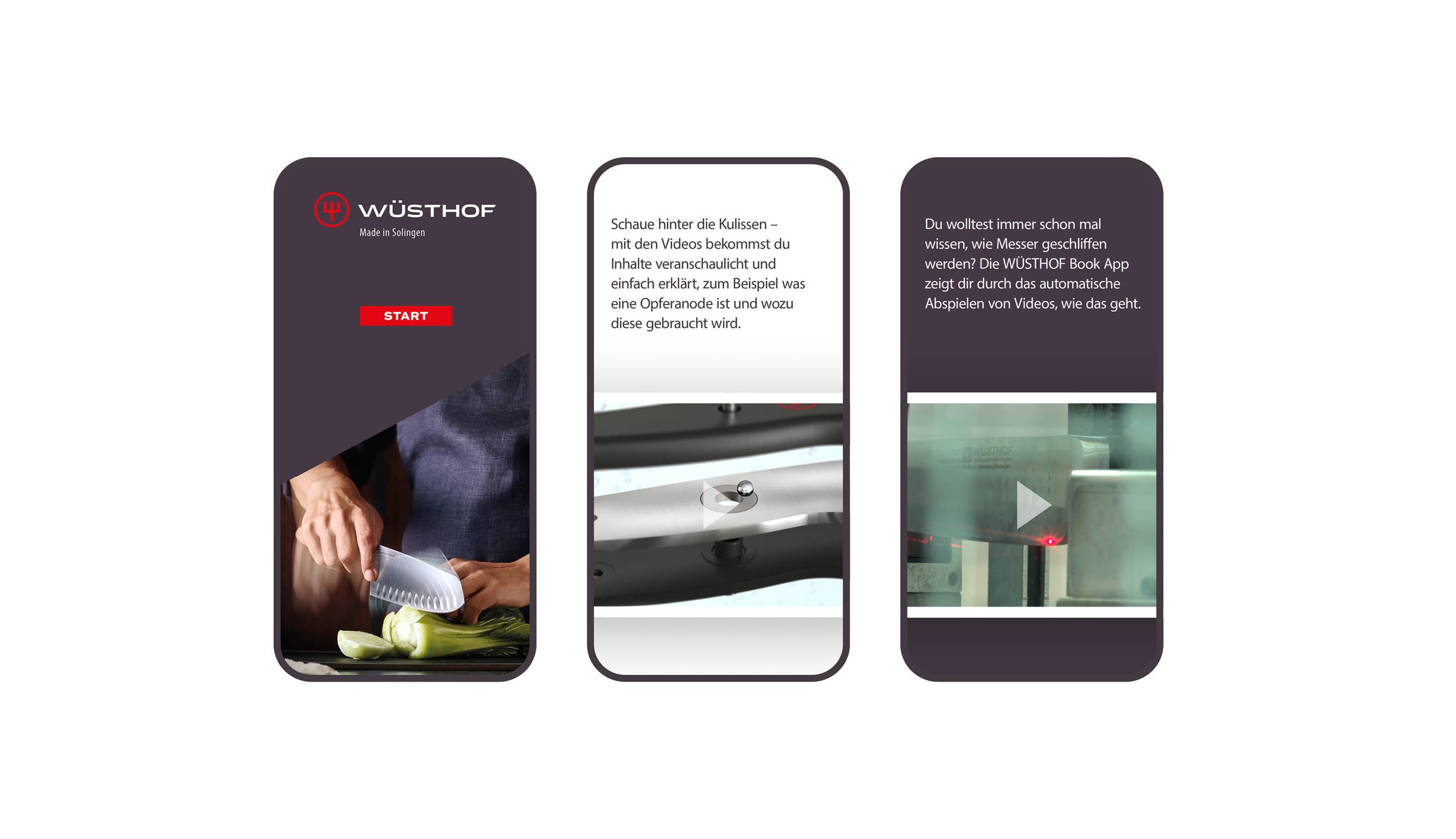 Wüsthof WÜSTHOF Buch und Book App: Messer – die Magie des Schneidens - Deutsche Version