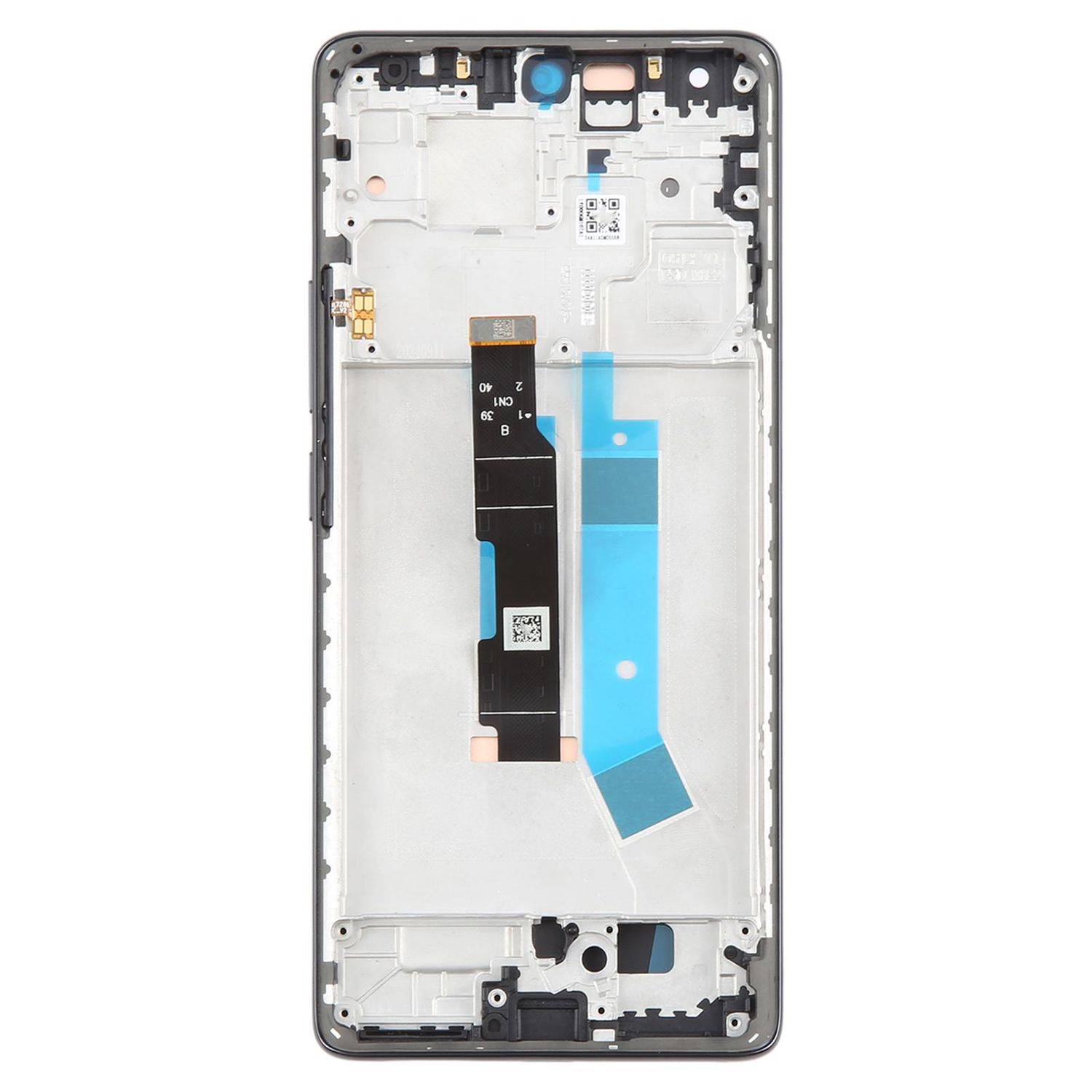 Für Xiaomi Redmi Note 14 Pro 4G AMOLED LCD Display mit Rahmen Ersatzteil Schwarz