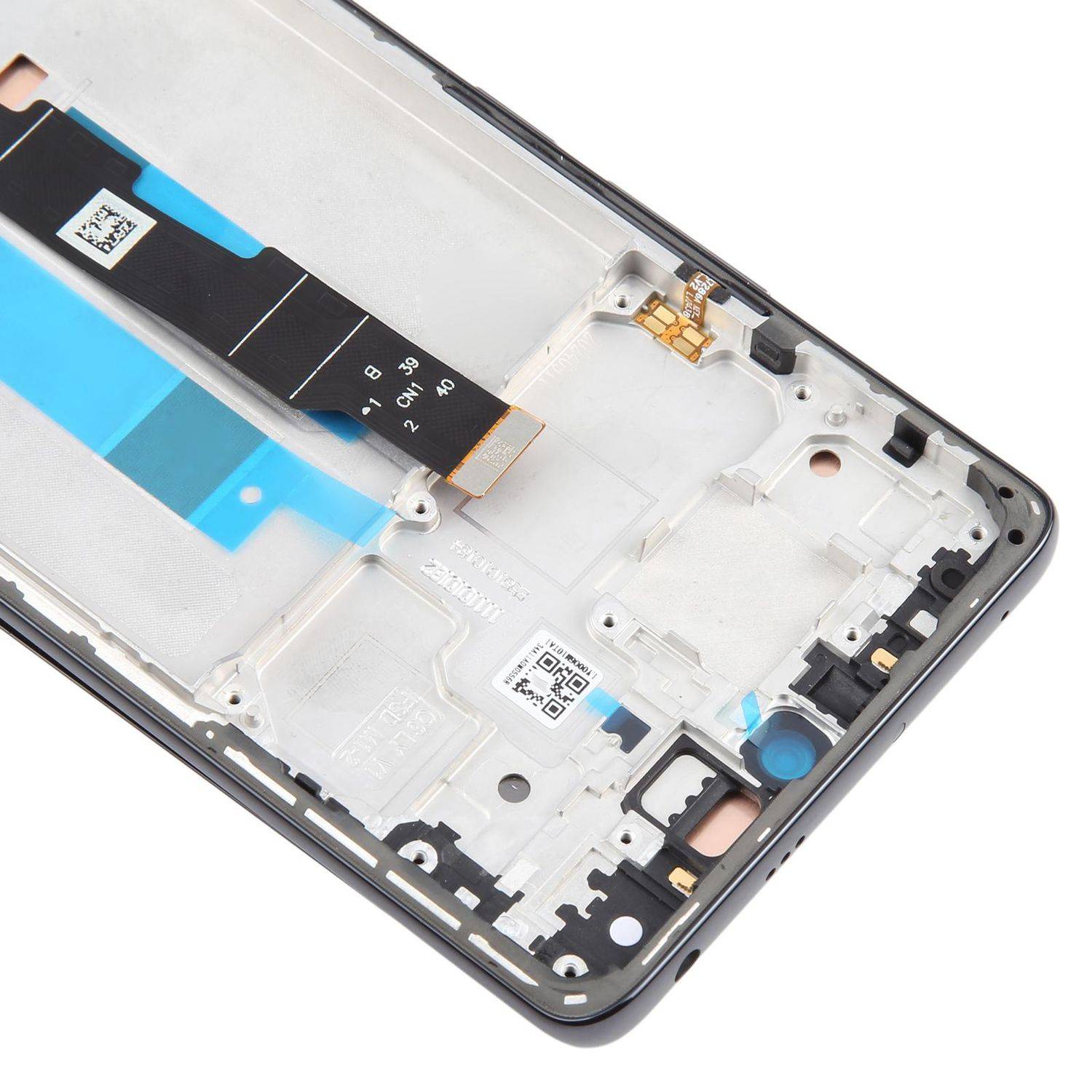 Für Xiaomi Redmi Note 14 Pro 4G AMOLED LCD Display mit Rahmen Ersatzteil Schwarz