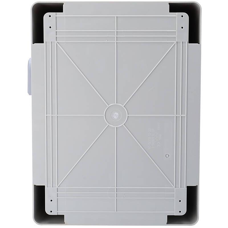 Anschlusskasten IP65 Polyester DIN-Rail, 22cm tief, Outdoor Anschlusskasten mit verstellbarer DIN-Schiene | Ideal für K