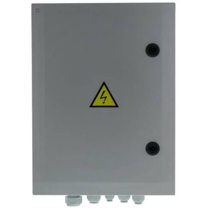 Anschlusskasten inkl. LS IP66, IK10, 40x30x21cm, Robuster Anschlusskasten für Videoüberwachung, IoT-, Netzwerktechnik.