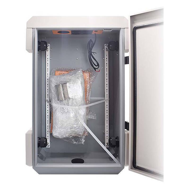 Anschlusskasten IP66 IK10 DIN-Rail 60 x 40 x 25cm, Hochwertiger Outdoor-Anschlusskasten für Videoüberwachung, IoT- & Ne