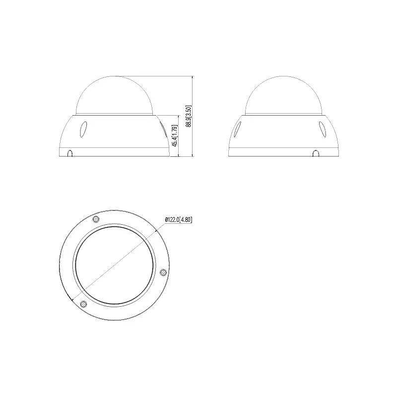 Dahua SD22404DB-GNY IP-Kamera 4MPx T/N PTZ IP66, 4 MegapixelDome Kamera, PTZ Kamera | Blickwinkel:90,3° - 29,4° (Objekt