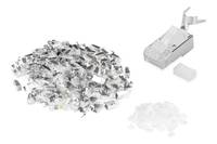 DIGITUS Modularstecker für Rundkabel, CAT 6A, geschirmt - 100 Stk.