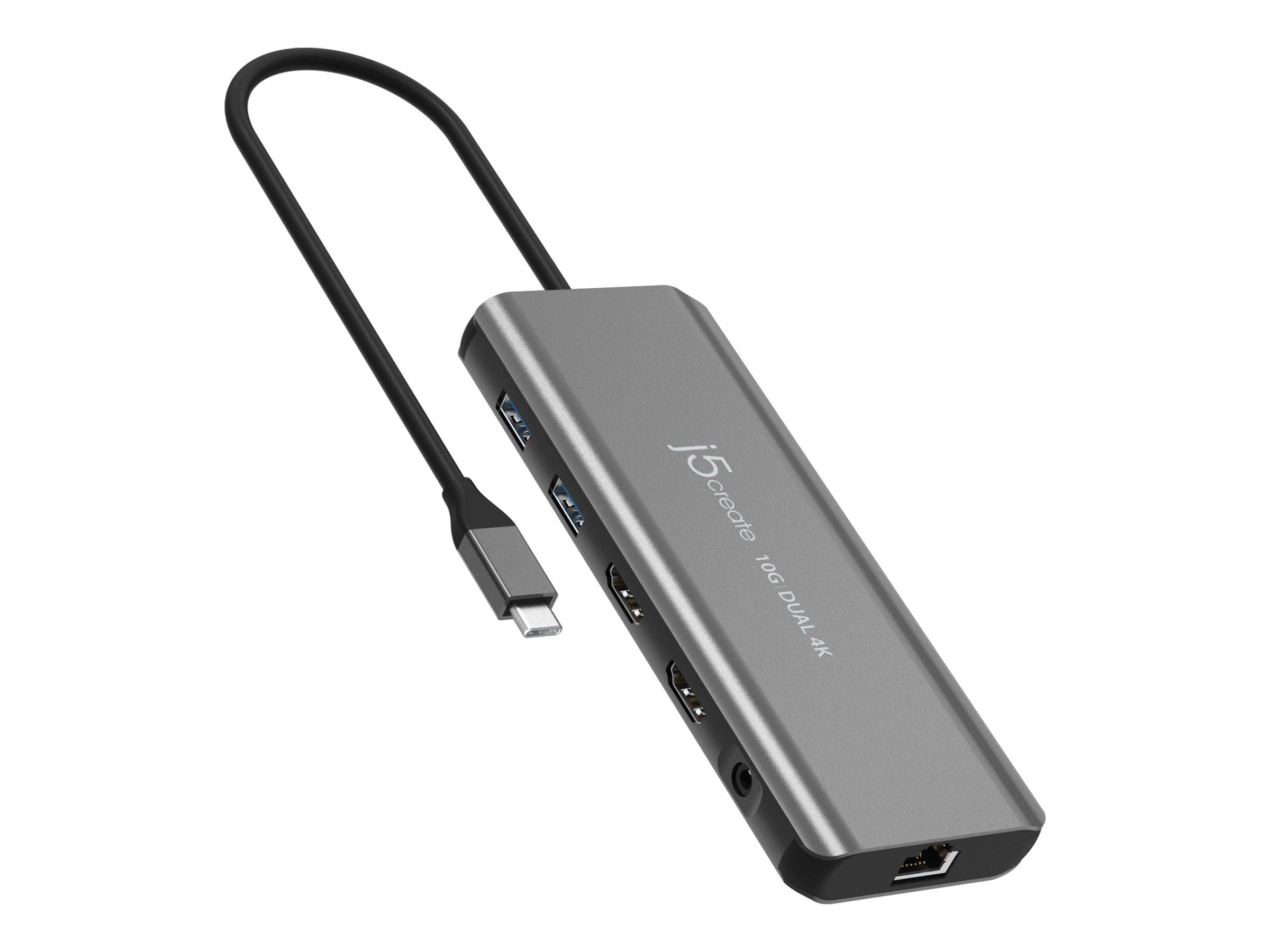 j5create JCD398 - Mini-Dock - USB-C 3.2 Gen 2