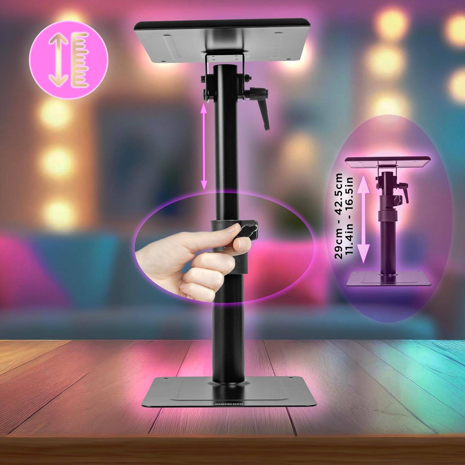 Duronic SPS30 Lautsprecherständer, Boxen Halterung höhenverstellbar