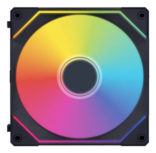 LIAN LI Lüfter Uni Fan SL Infinity Reverse 120mm schwarz 3er Pack