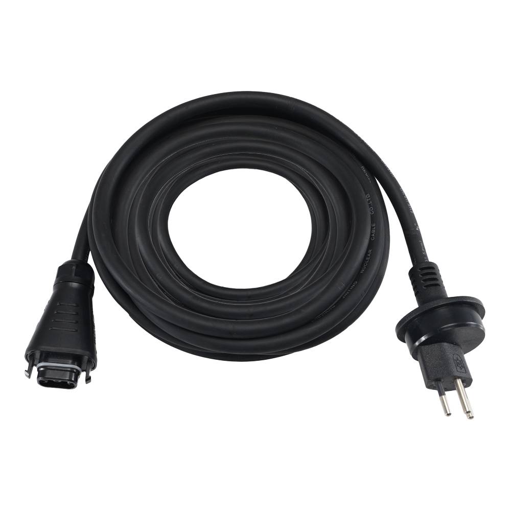 20m Anschlusskabel 1,5mm Mikrowechselrichter mit BC05-Anschluss zu Steckertyp 13 (CH)