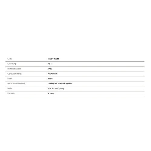 Spectrum LED SYSTEM Shift 48V Schienensystem Stromschiene 200cm Aufbau 2m Einbau IP20 weiß Spectrum LED SYSTEM Shift 48V Schienensystem Stromschiene 200cm Aufbau 2m Einbau IP20 weiß