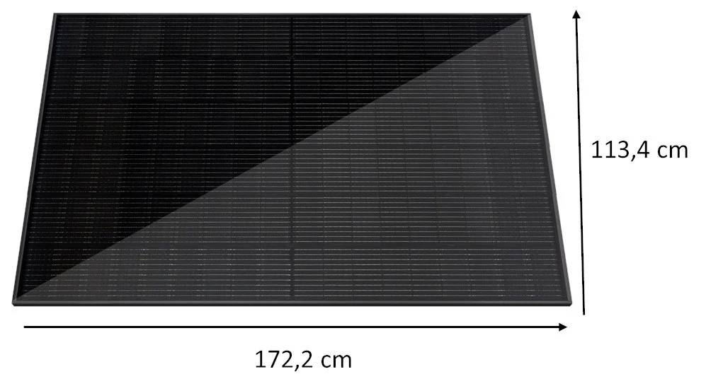 Vale Solarmodule 2 x 450 Watt bifazial Glas-Glas Full black