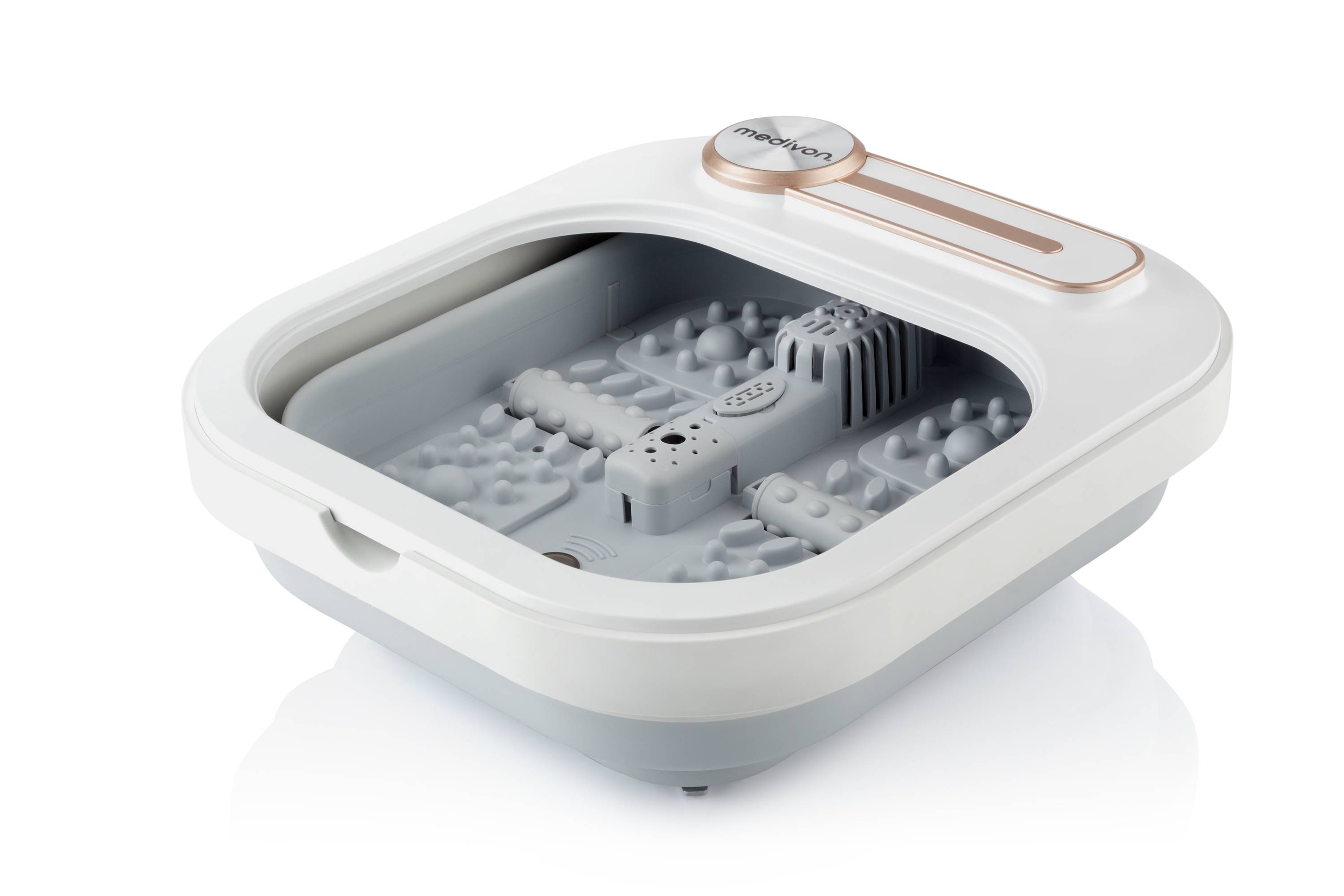 MEDIVON Aqua Lux Wasser Fußmassagegerät weiß