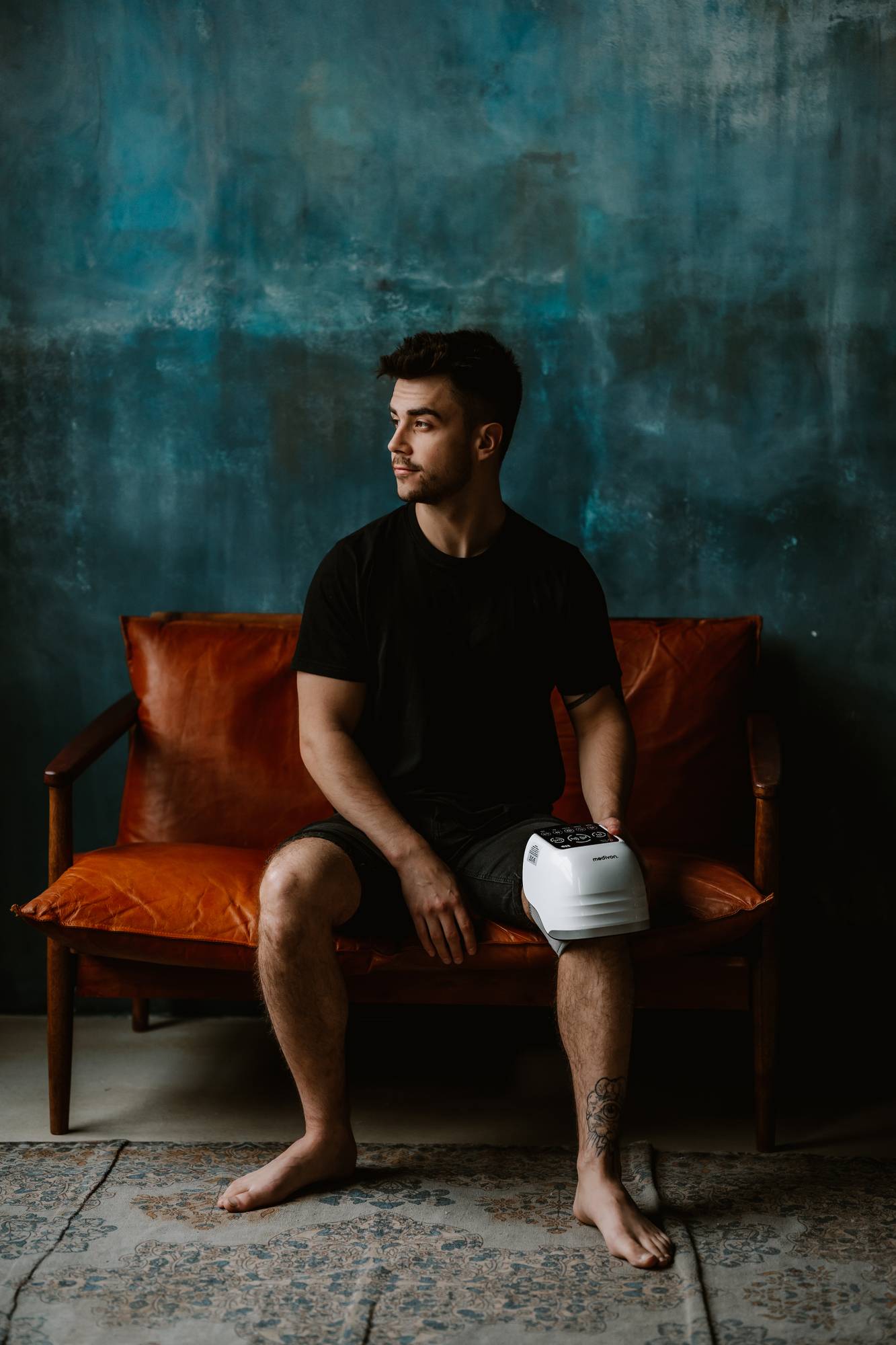 MEDIVON Knee Massagegerät für Knie Ellenbogen