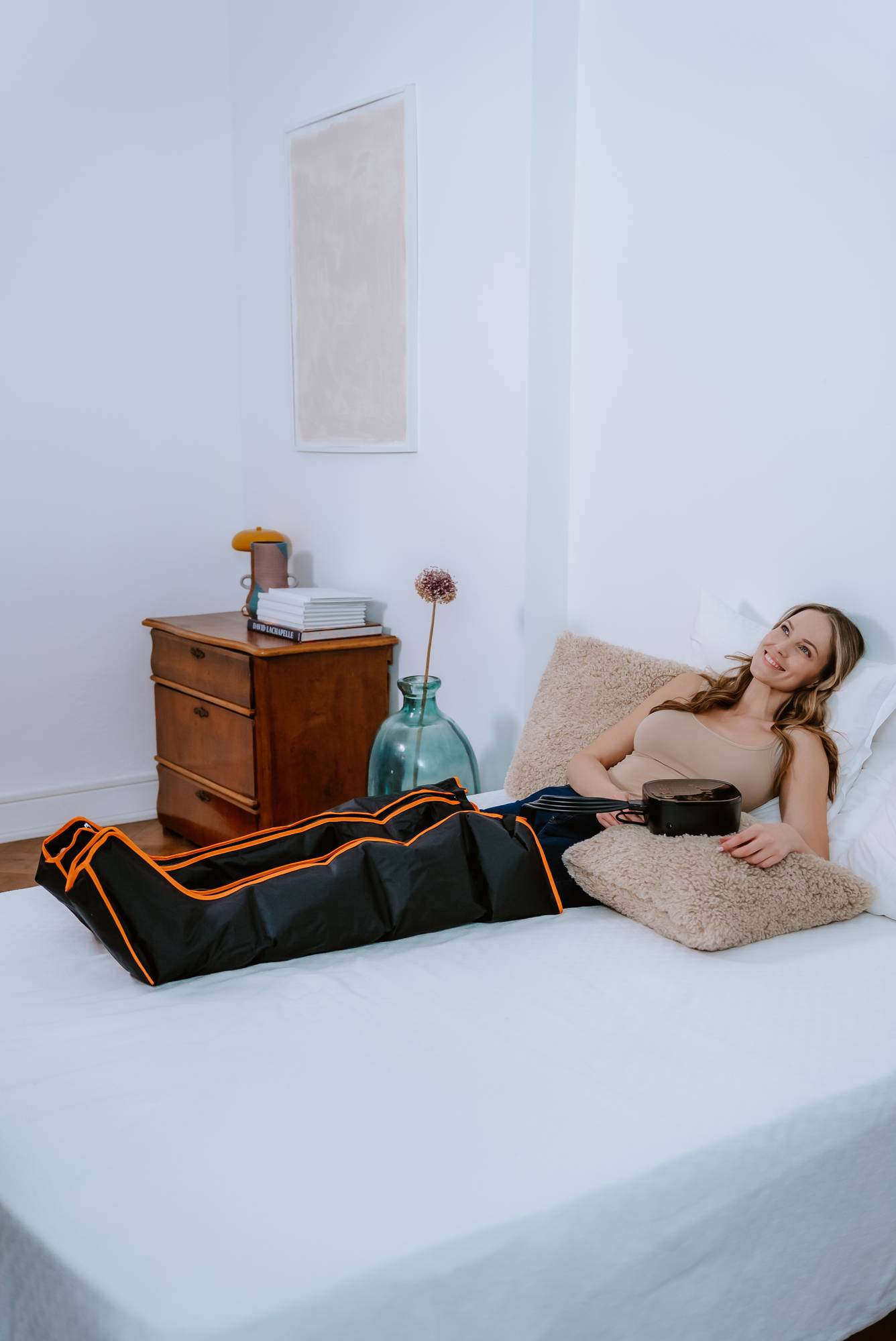 MEDIVON Portia Druck Lymphmassagegerät Beine