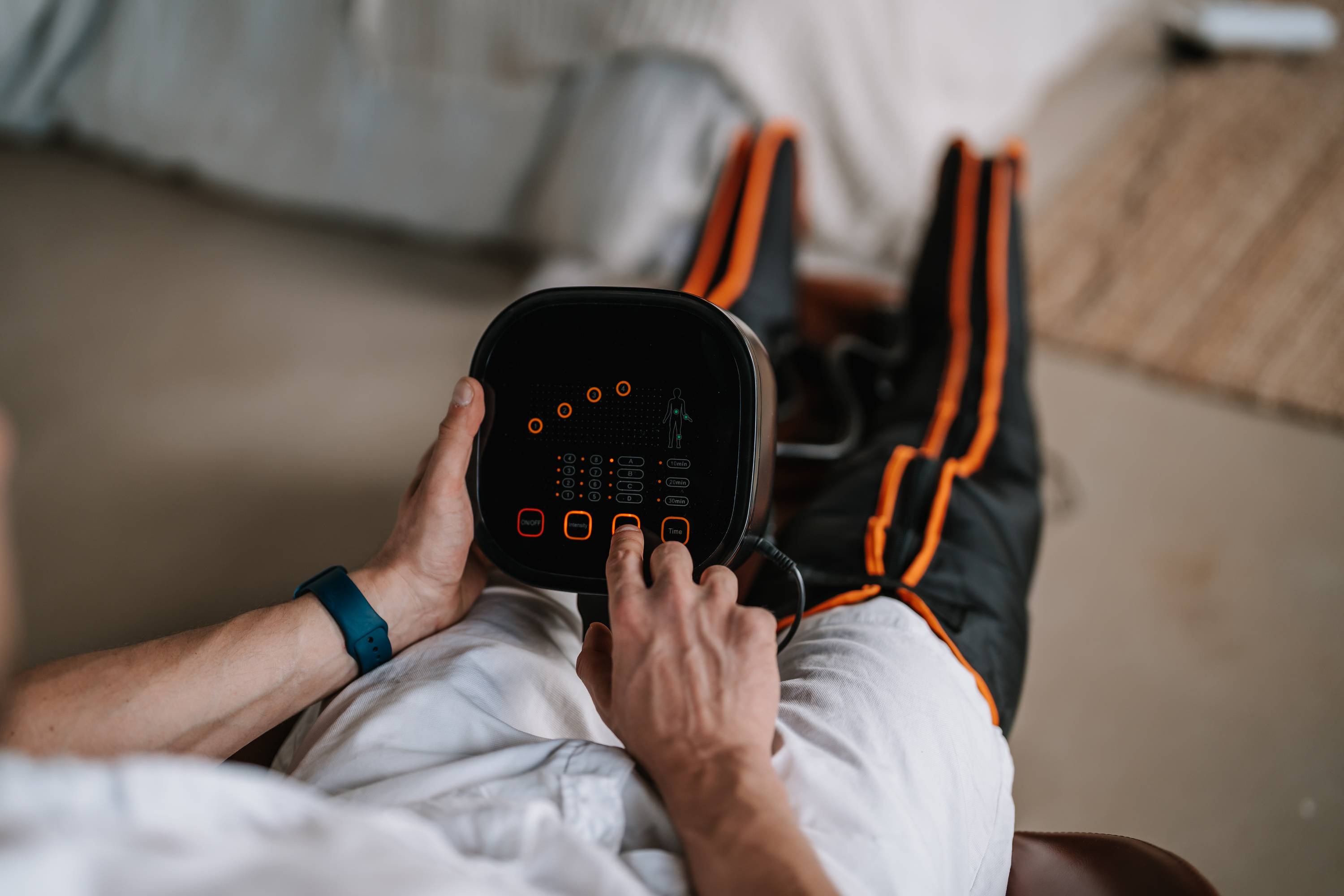 MEDIVON Portia Druck Lymphmassagegerät Beine